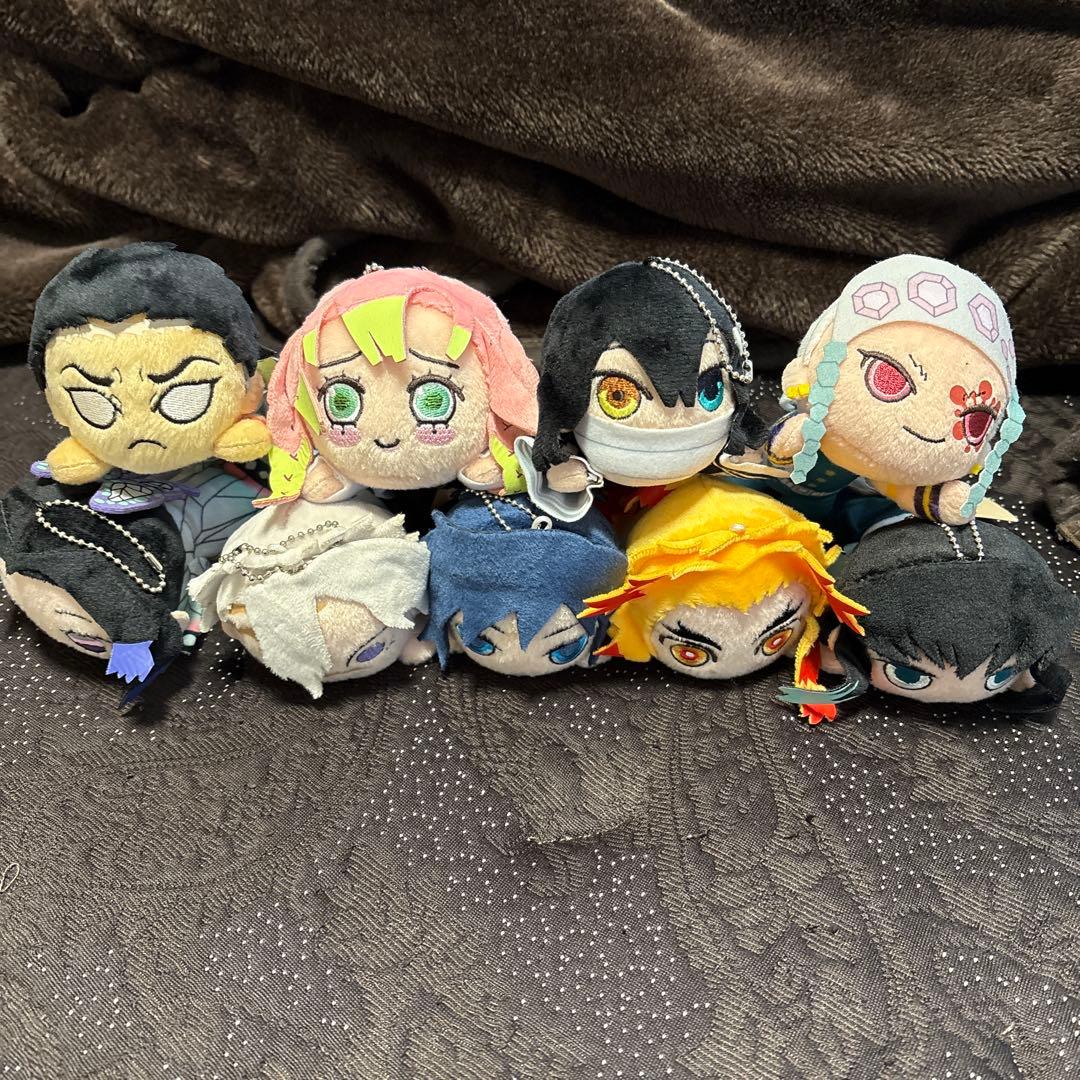 鬼滅の刃　エクストラ寝そべりキーチェーンマスコット　柱