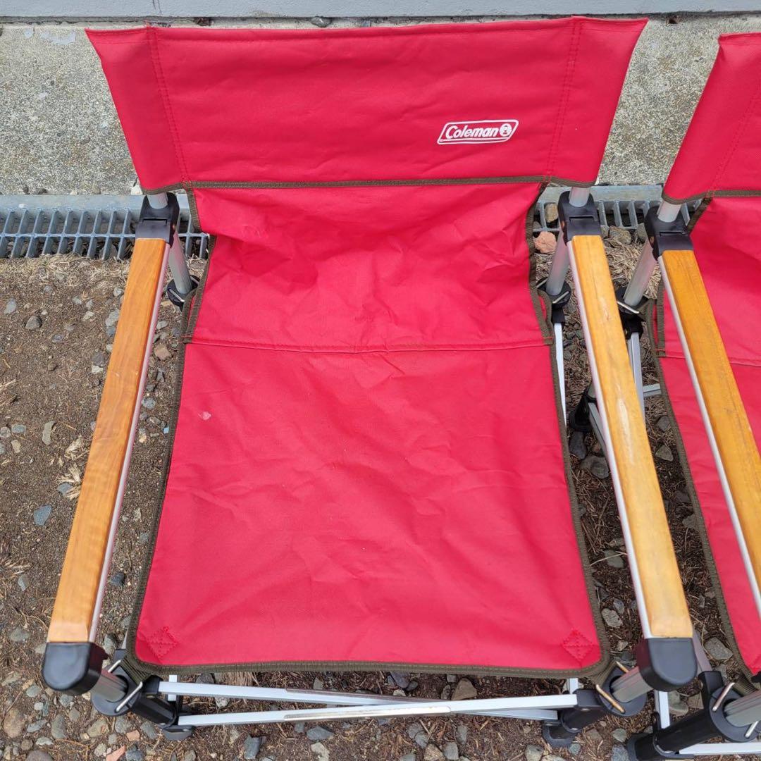 コールマン チェア ツーウェイキャプテンチェア レッド Coleman ②