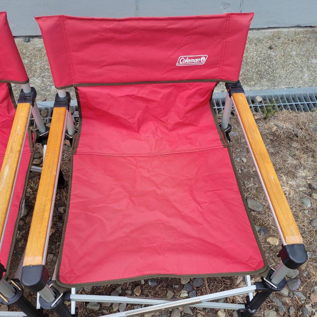 コールマン チェア ツーウェイキャプテンチェア レッド Coleman ②