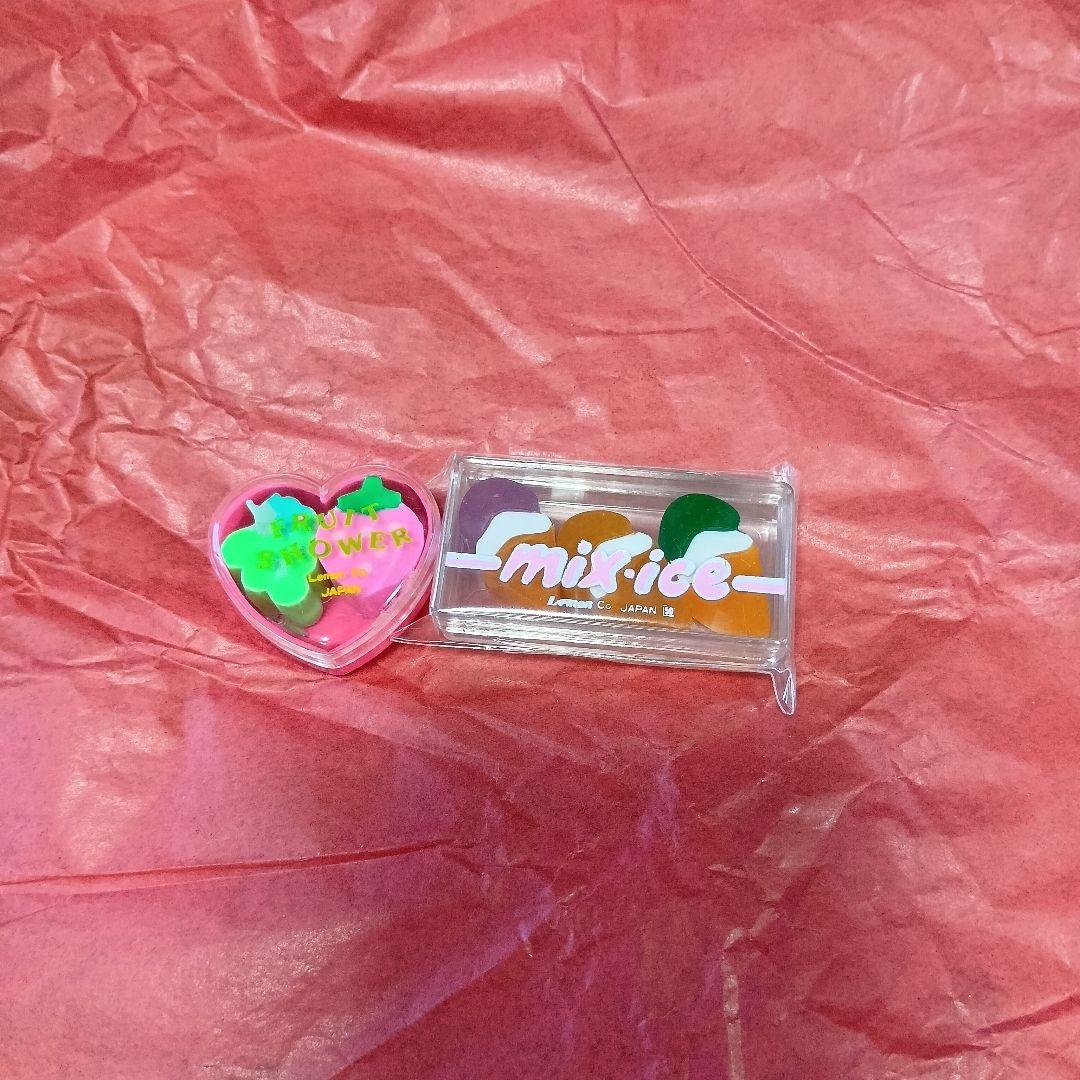 ■ 昭和レトロ ケースに入った消しゴム 2種 ■