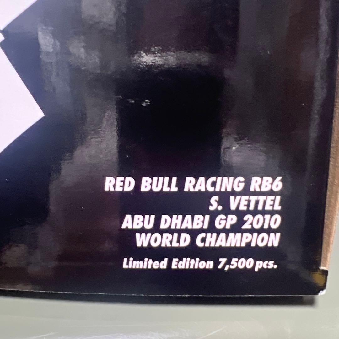 K*i様 1/18 Red Bull Racing RB6 S.ベッテル