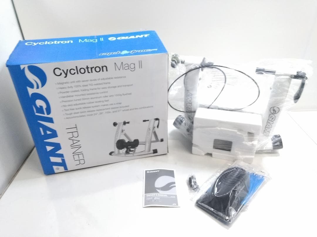 未使用 GIANT CYCLOTRON MAG2 トレーナー ローラー台 ◇