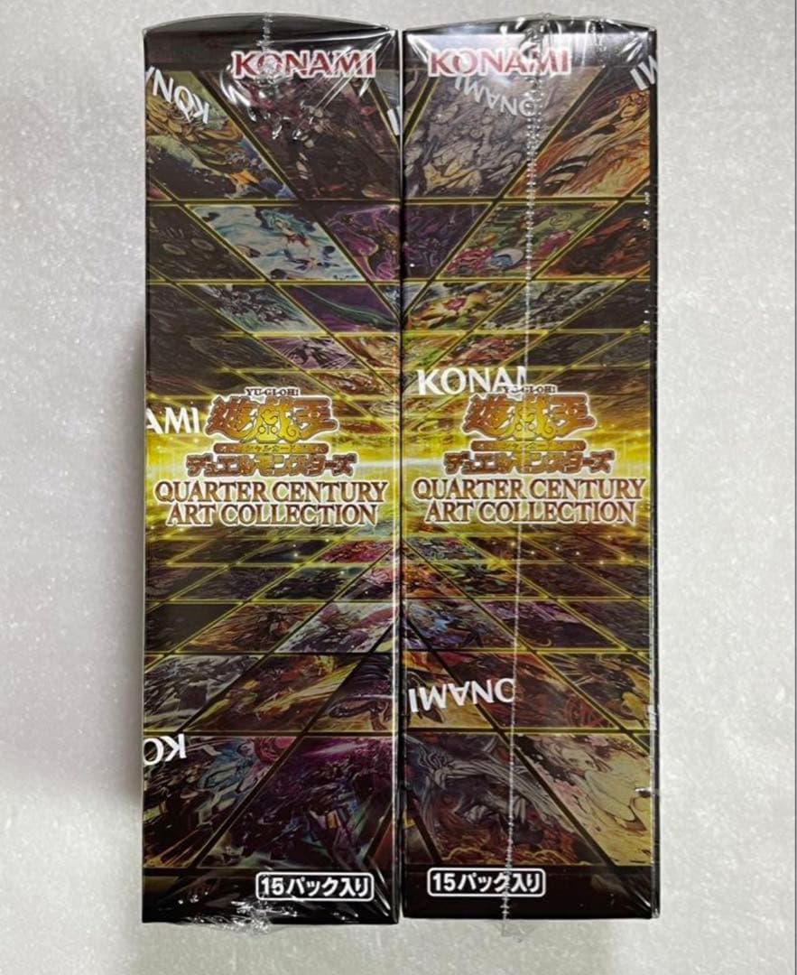 遊戯王OCG クォーターセンチュリーアートコレクション 2BOX シュリンク付き