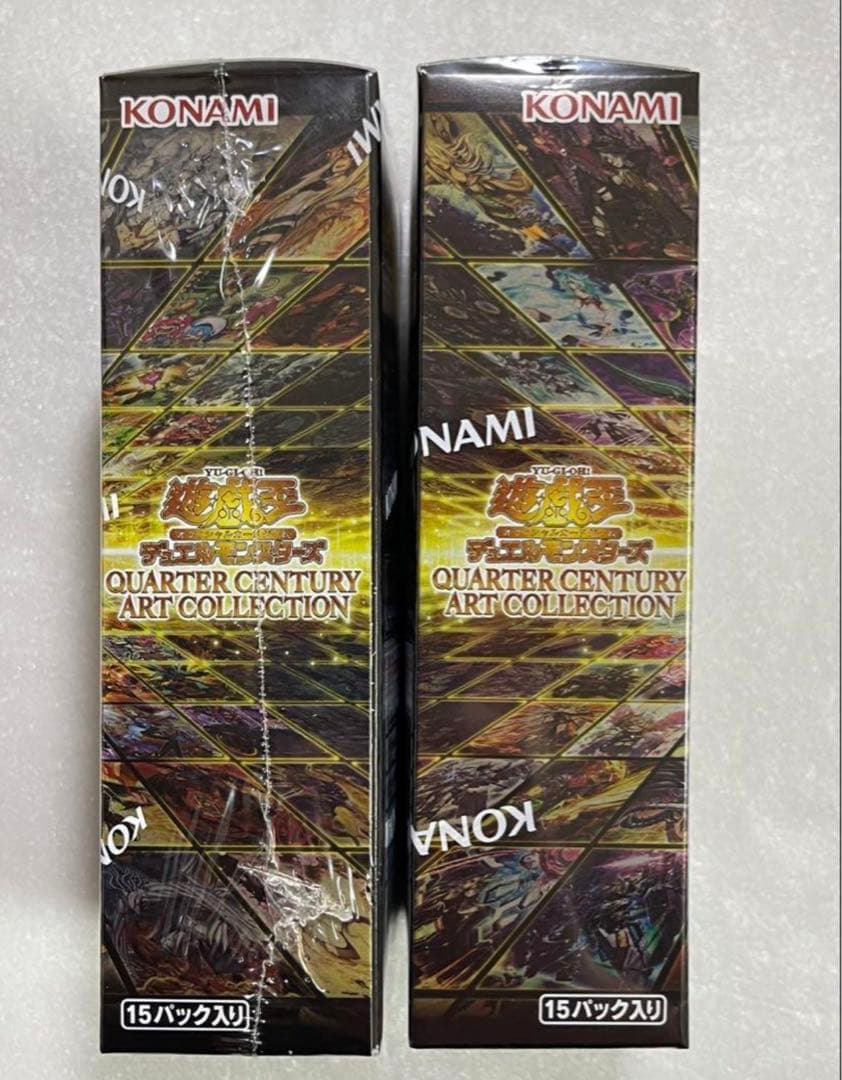 遊戯王OCG クォーターセンチュリーアートコレクション 2BOX シュリンク付き