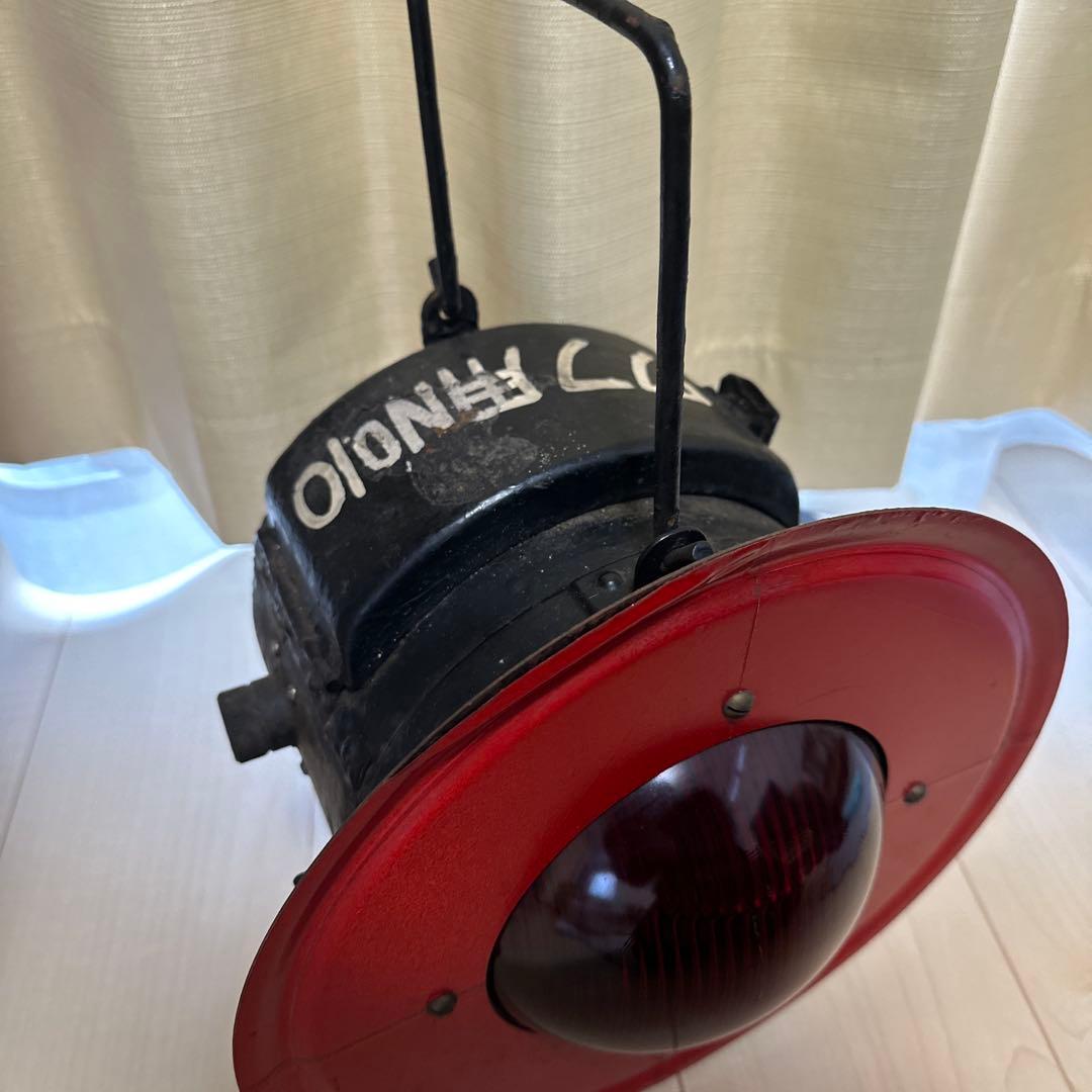 JR 貨車赤灯 国鉄 アンティーク 昭和 レトロ 本物