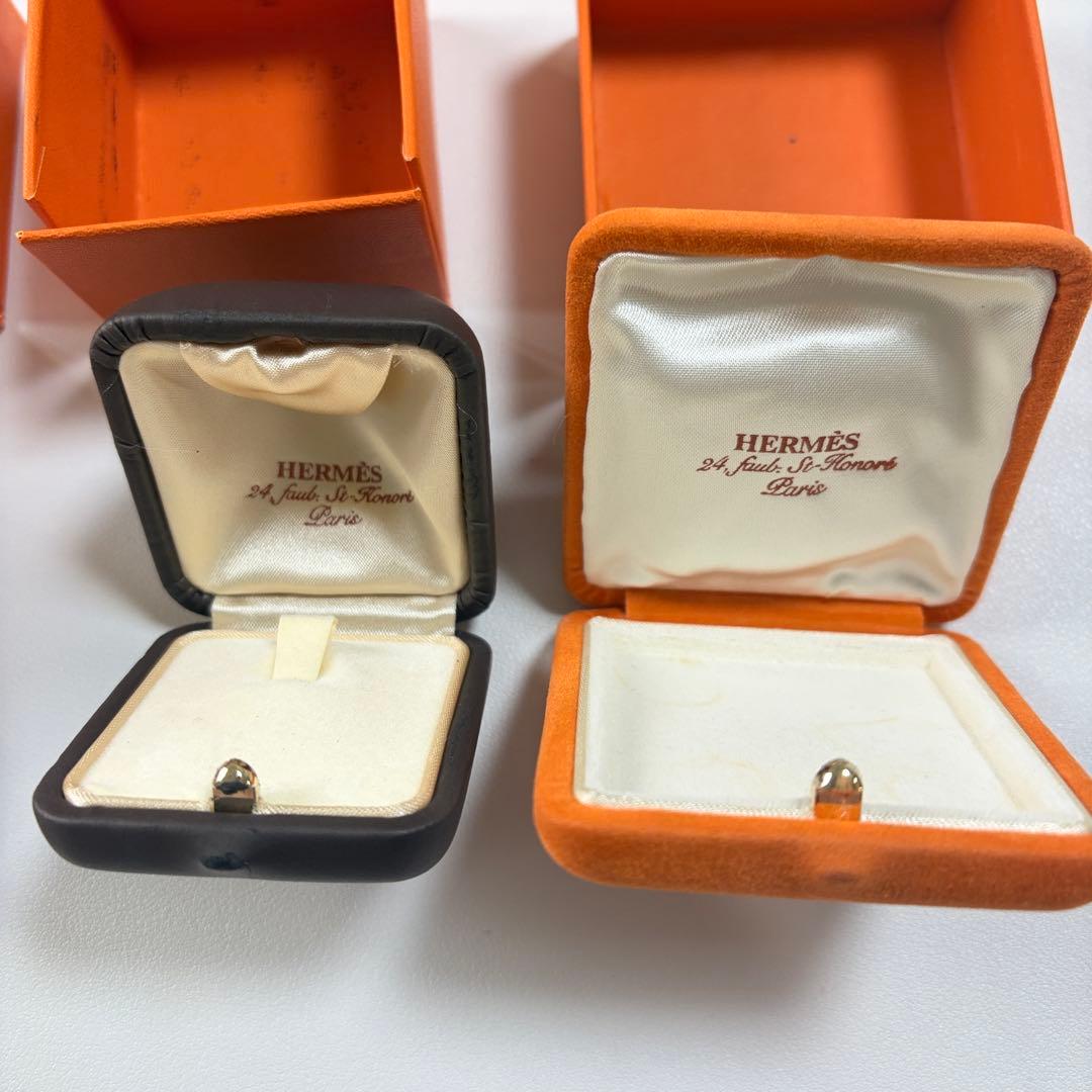 エルメス　リングケース　アクセサリー入れ　空箱　4個セット