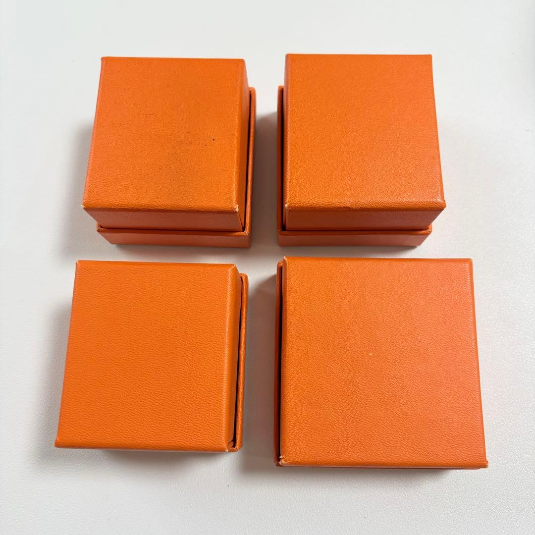 エルメス　リングケース　アクセサリー入れ　空箱　4個セット