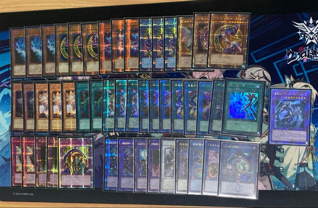 遊戯王 ブラックマジシャン デッキパーツ 25TH クオシク アジア