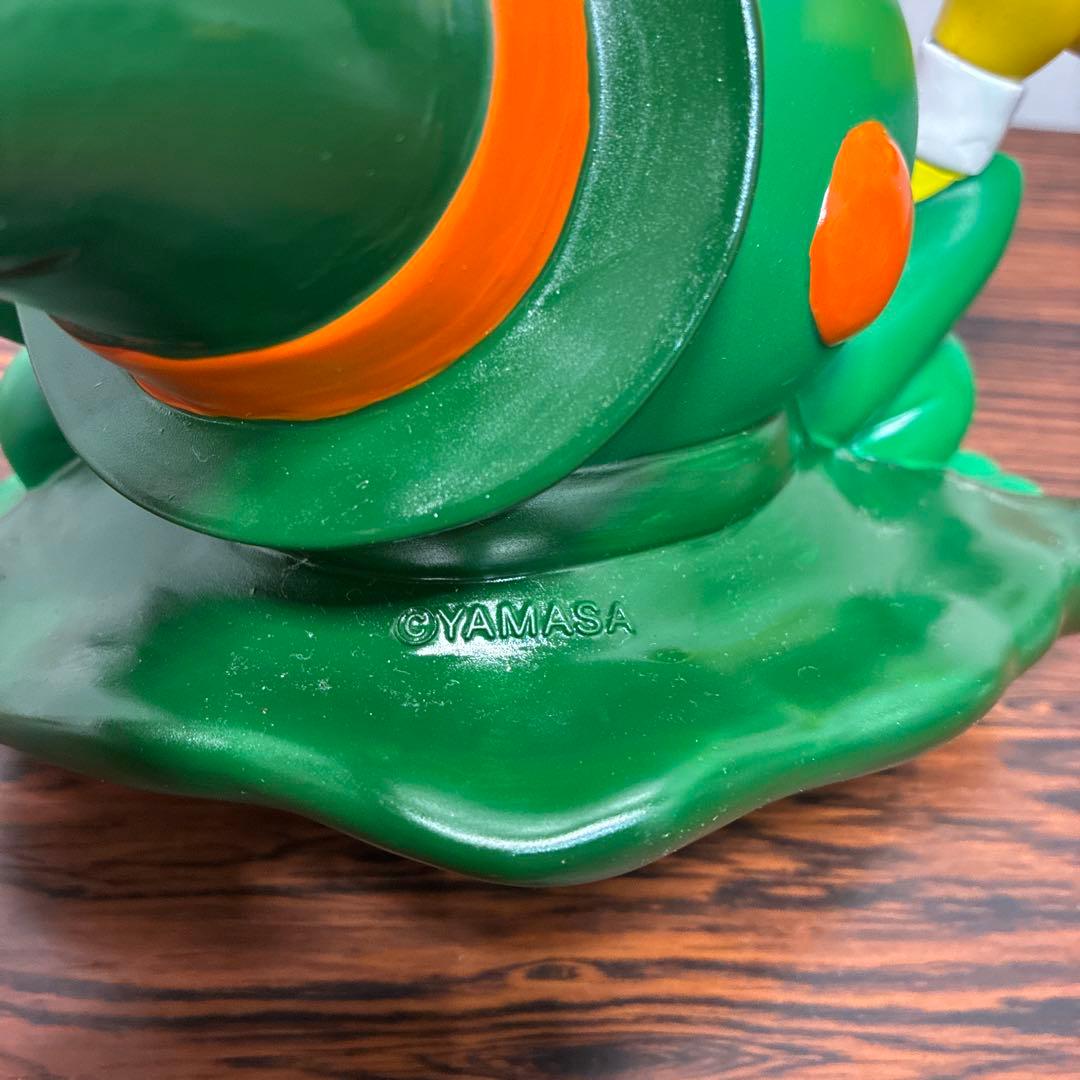 山佐 ネオマジックパルサー カエル ケロット ソフビ貯金箱 YAMASA