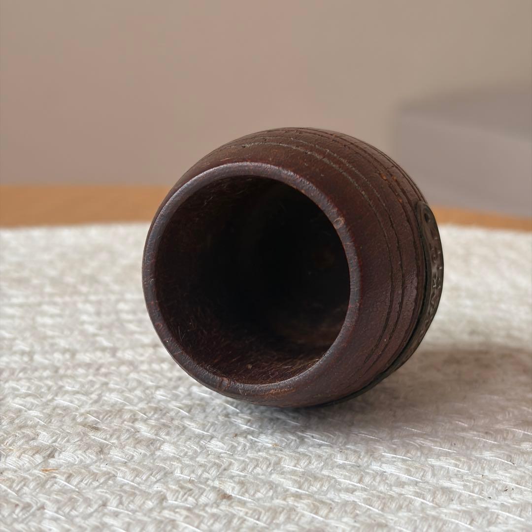 イギリス海軍 戦艦 ウォースパイト WARSPITE 楊枝入れ 小物入れ チーク