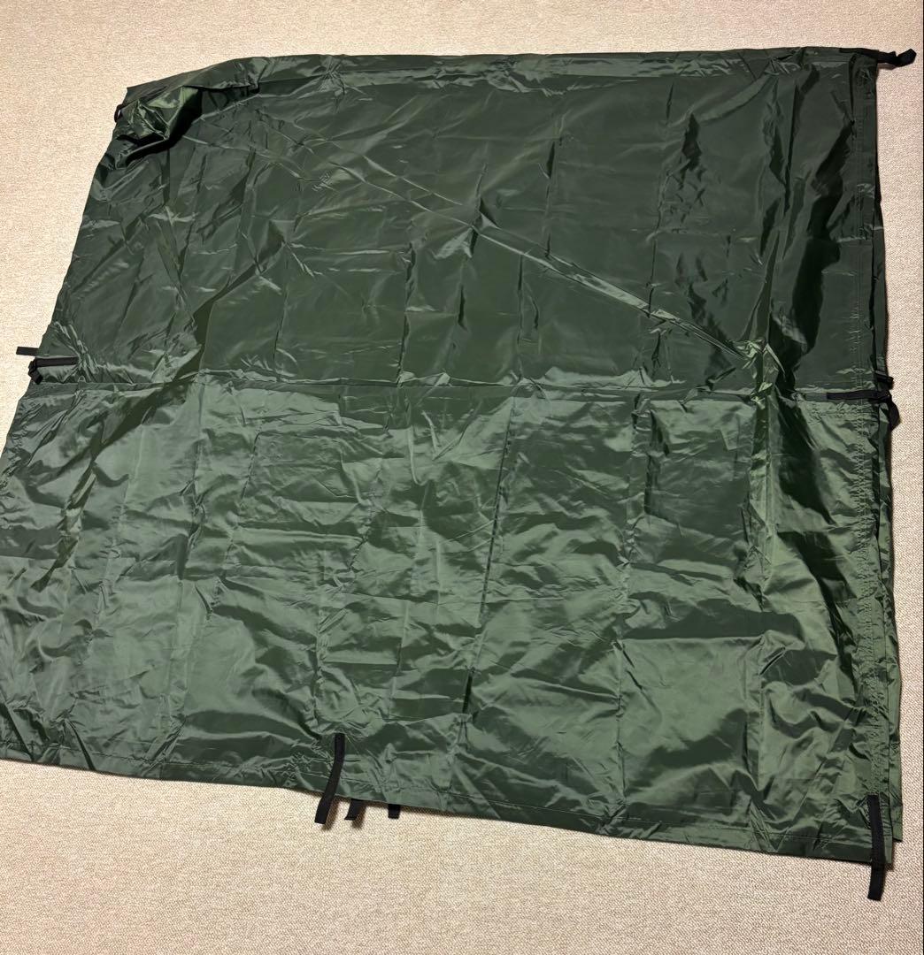 DDハンモック タープ3×3 &チタンペグ35cm6本のセット