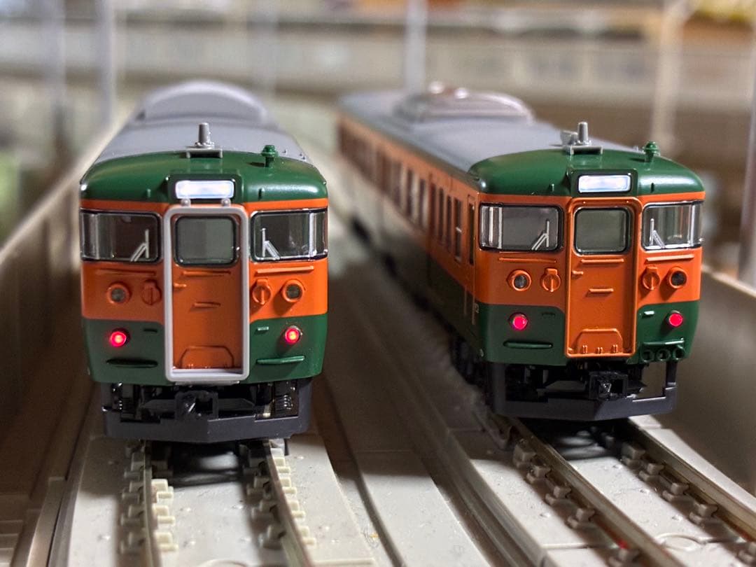 メ*0様 KATO 115系300番台 中国地域色 湘南色（岡山電車区） セット