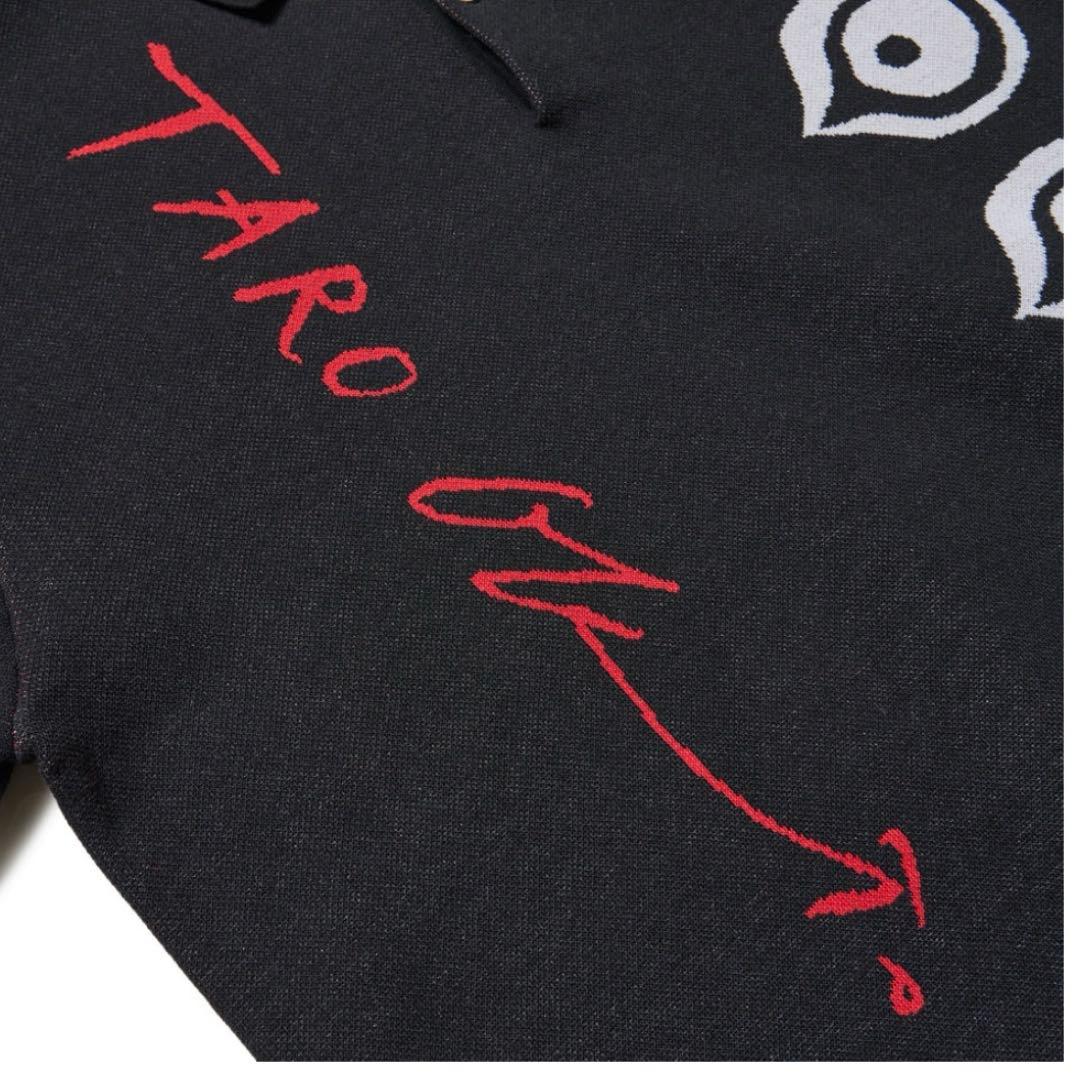 新品ニューエラゴルフx岡本太郎ニットポロ太陽の塔明日の神話ビームスゴルフ