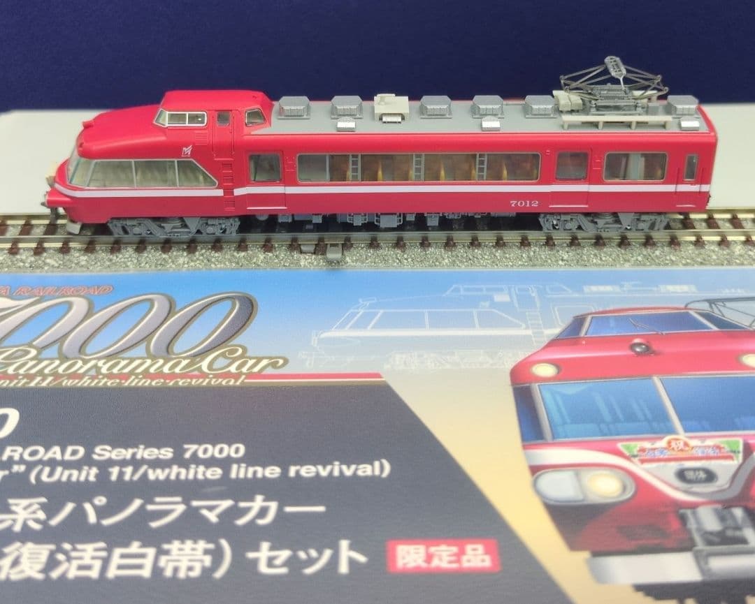 鉄道模型 名鉄7000系 第11編成 復活白帯 限定品！！