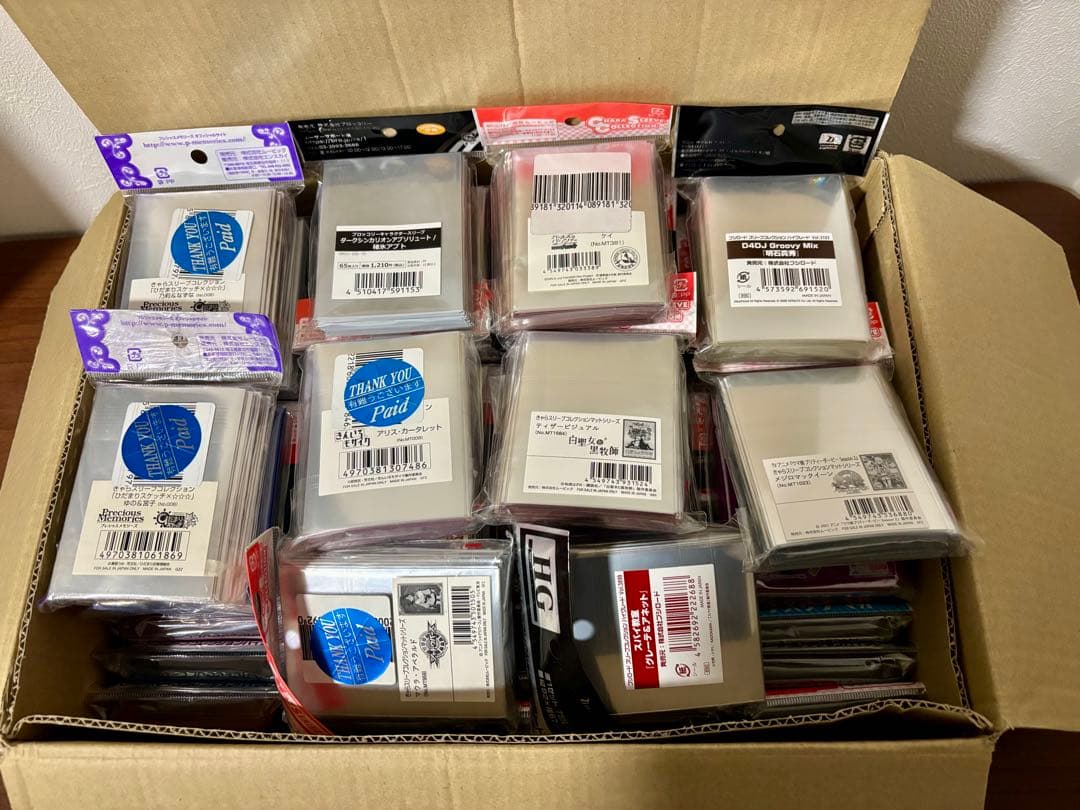 キャラクタースリーブ　デッキシールド　90個　まとめ売り