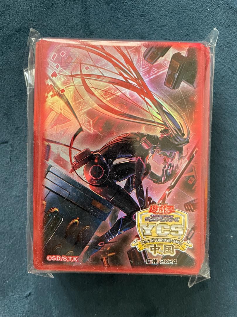遊戯王 閃刀起動 エンゲージ 絵違い スリーブ YCS中国 広州会場限定 ①