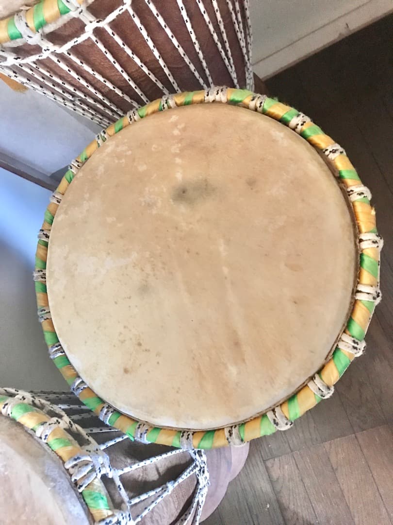 ブガラブ 3本セット 西アフリカパーカッション 本場のセネガル産 ジャンベ