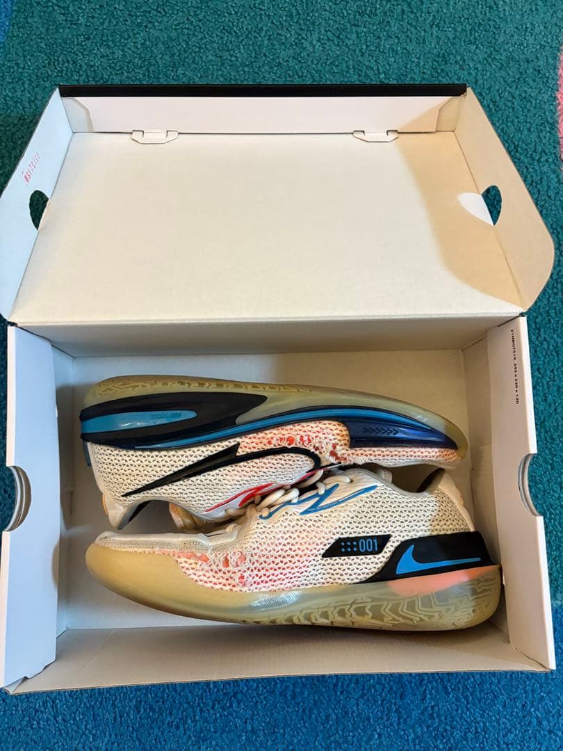 NIKE Air zoom gt cut 白