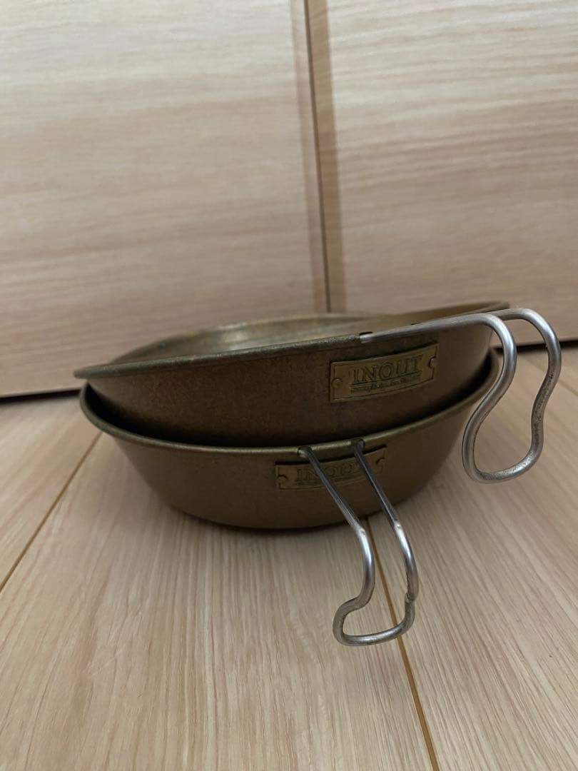 inout イナウト　 シェラディッシュ　真鍮　シェラカップ