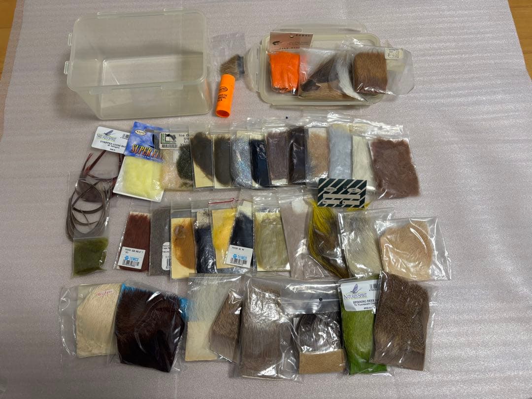 フライフィッシング FLY fishing マテリアル
