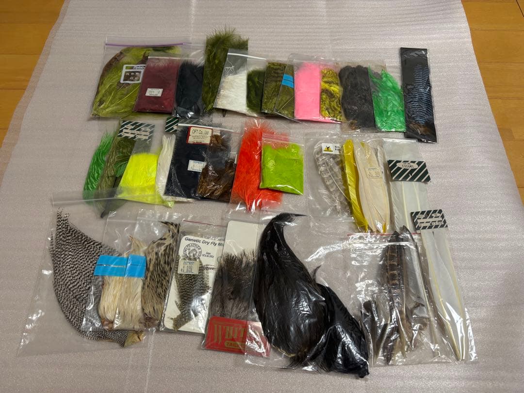 フライフィッシング FLY fishing マテリアル