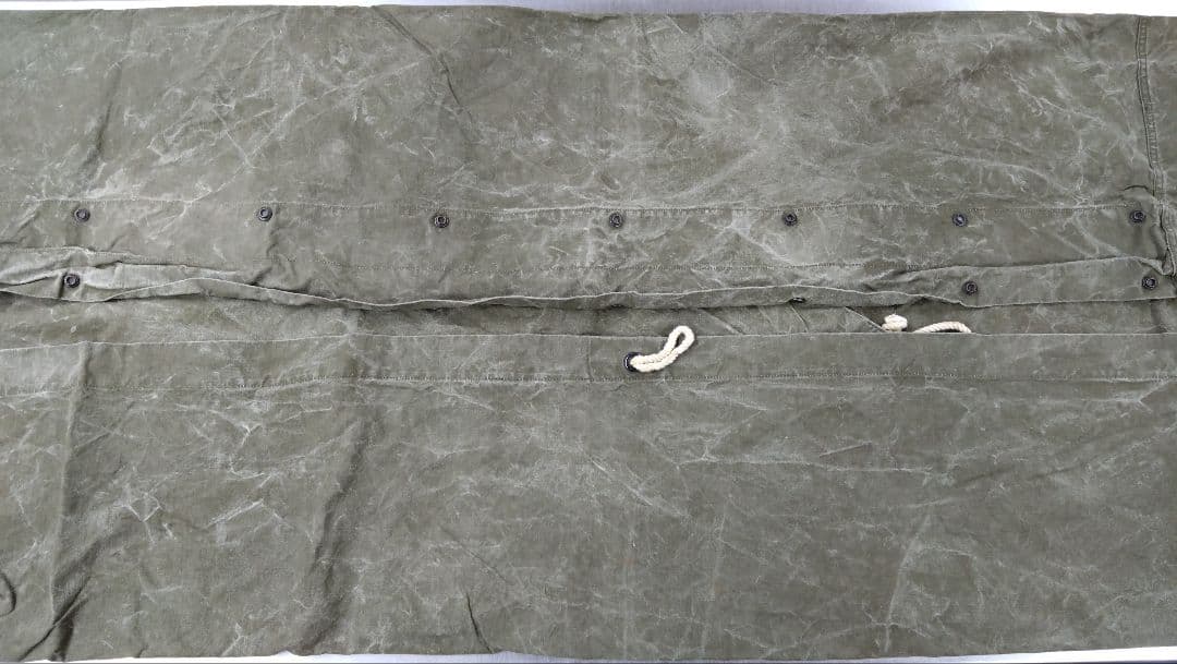 アメリカ軍 USパップテント幕のみ シェルターハーフ 軍幕①