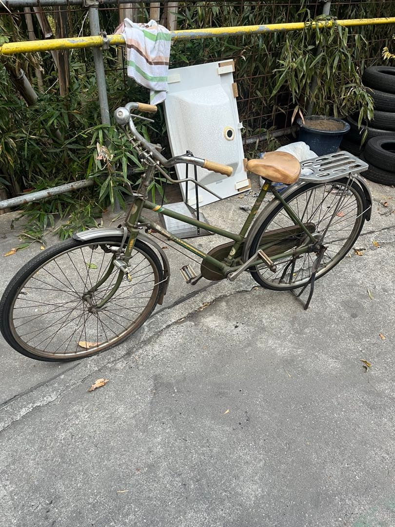 中古品　直接引き取り　ジャンク　昭和レトロ　千代鶴　自転車　千代鶴自転車