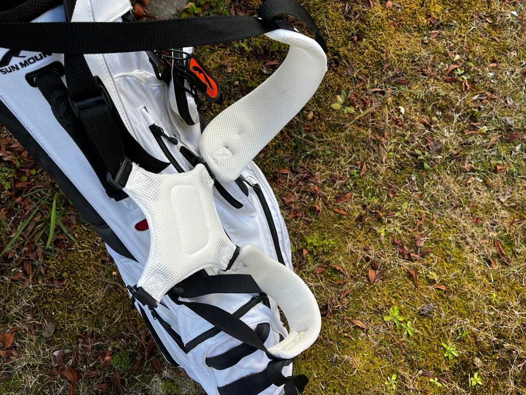 BRIEFING×SUN MOUNTAIN キャディバッグ ホワイト