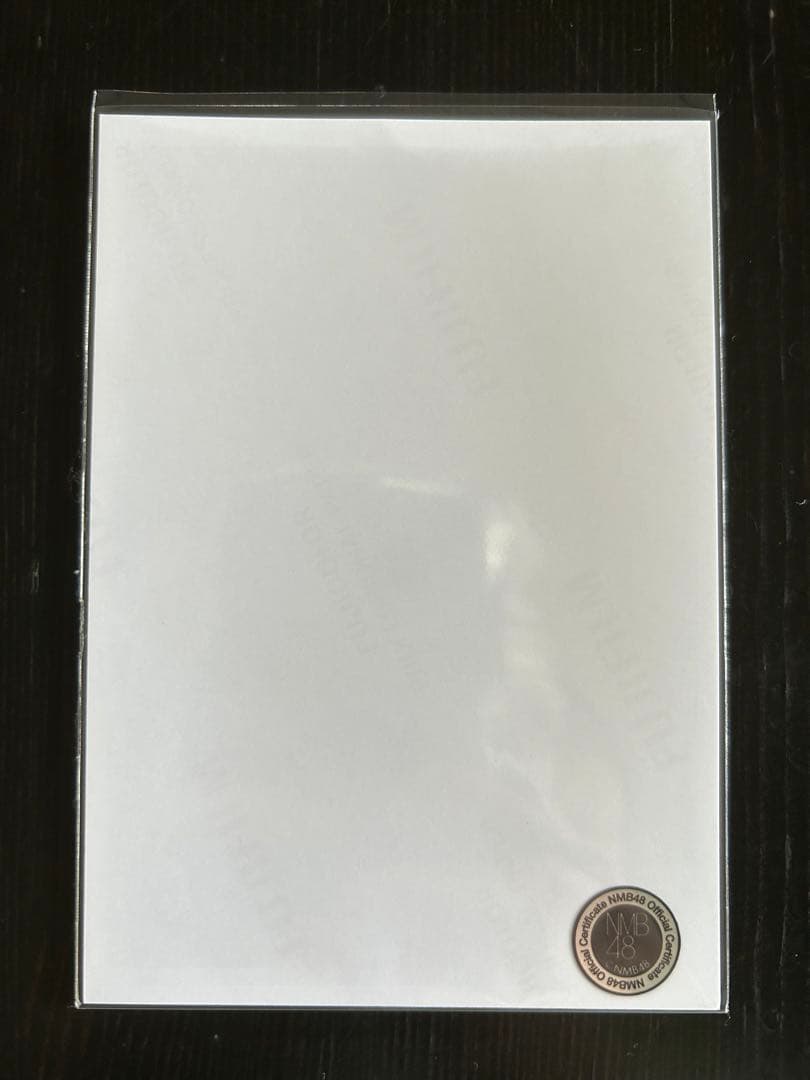 NMB48 加藤夕夏卒業コンサート 直筆 生写真 浅尾桃香