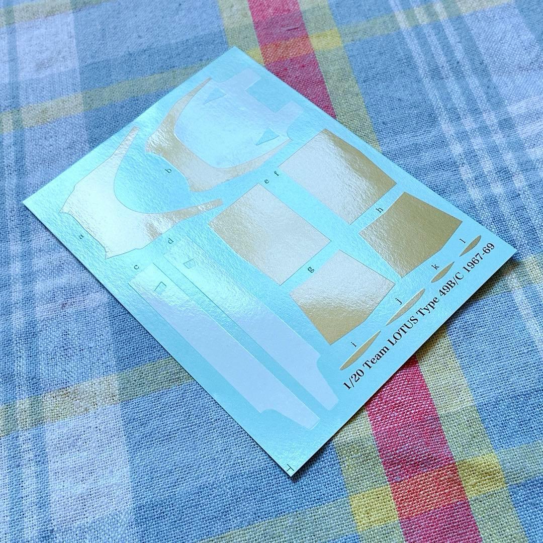 絶版 エブロ 1/20 ロータス 49B・フォード Ebbro 未組立品