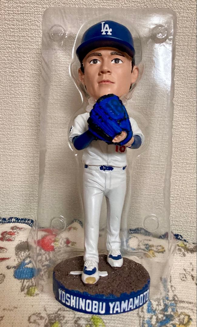 【4万体限定】山本由伸 ドジャース ボブルヘッド 7/2 当日球場限定品入手困難