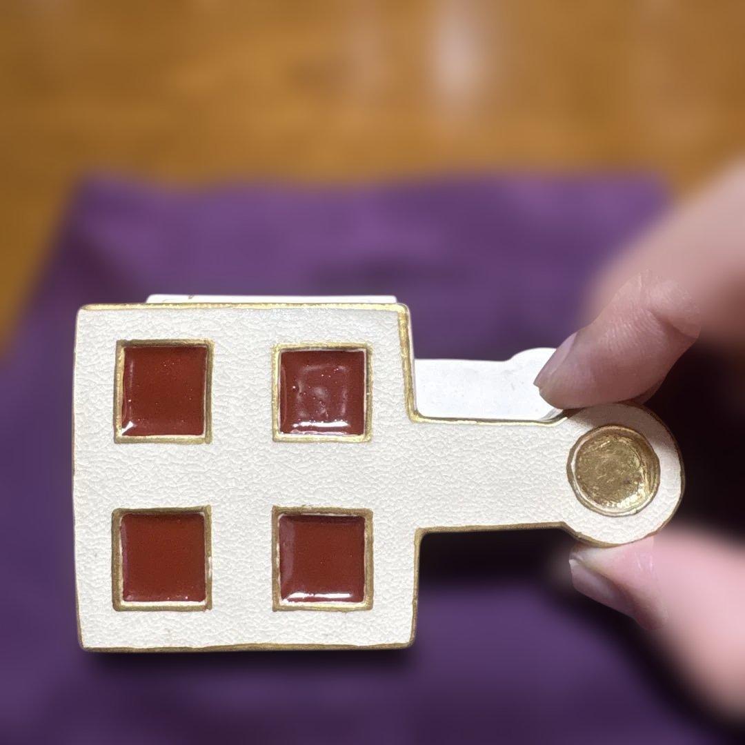 『茶道具　香合』 馬銜　香合　竜谷窯　香雲造