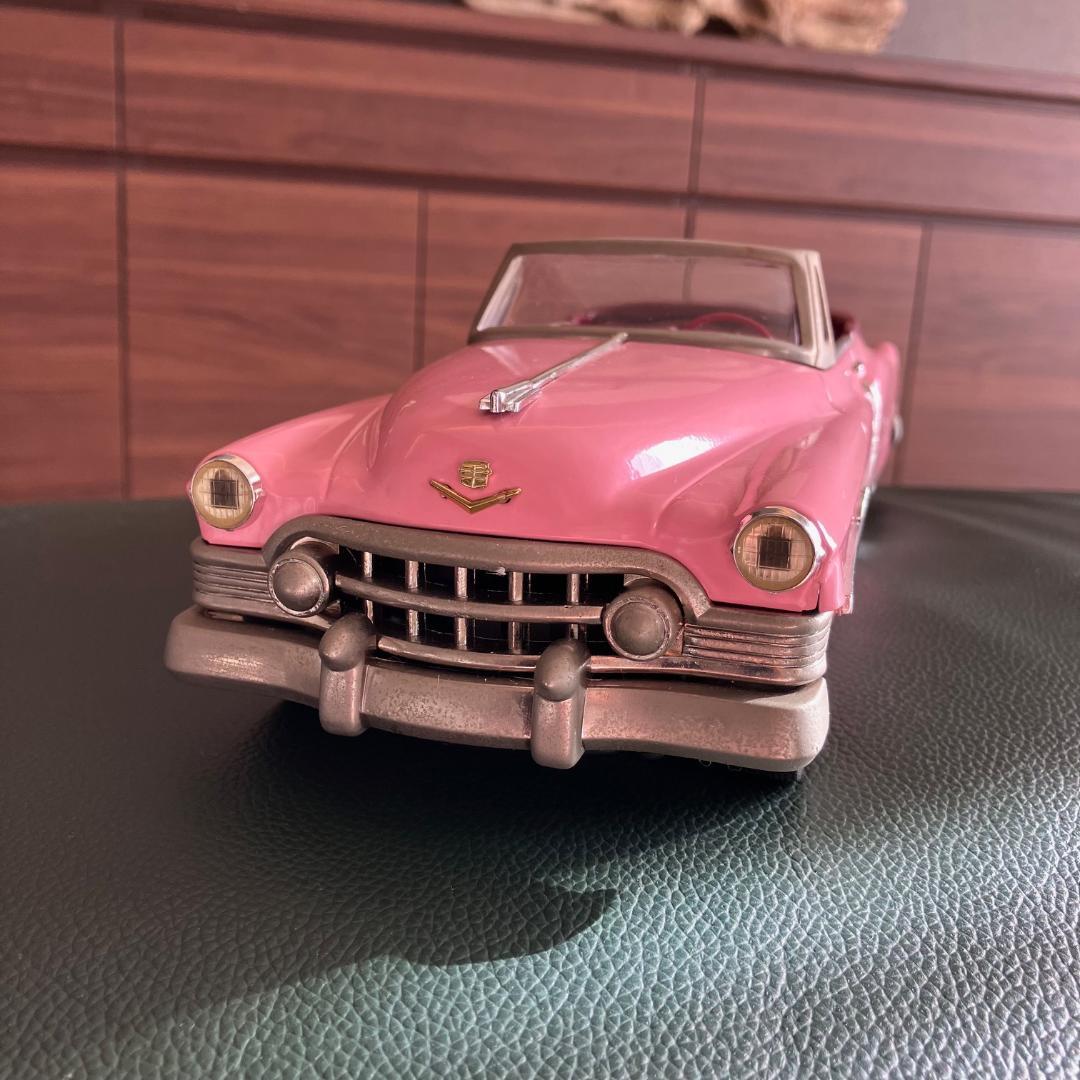 ブリキ製 フィフティーズ 50's ピンク キャデラック 日本製