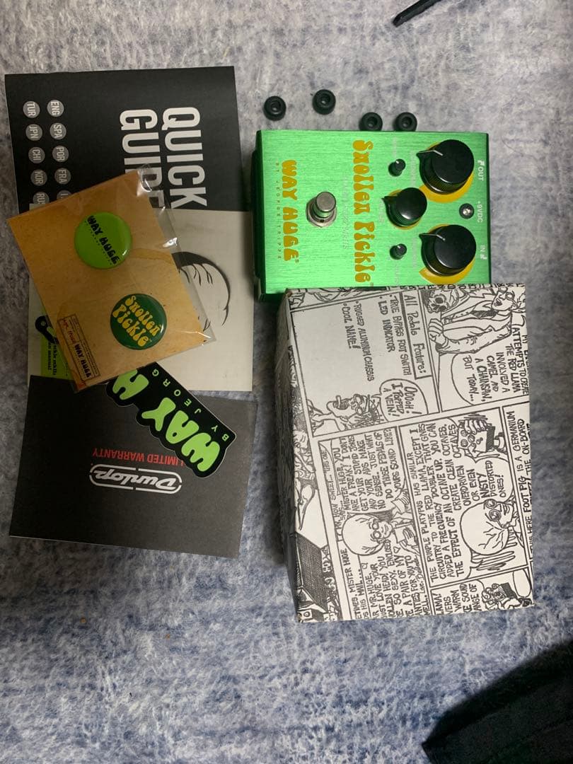 Way Huge Pickle Fuzz MKII 箱、付属品付き