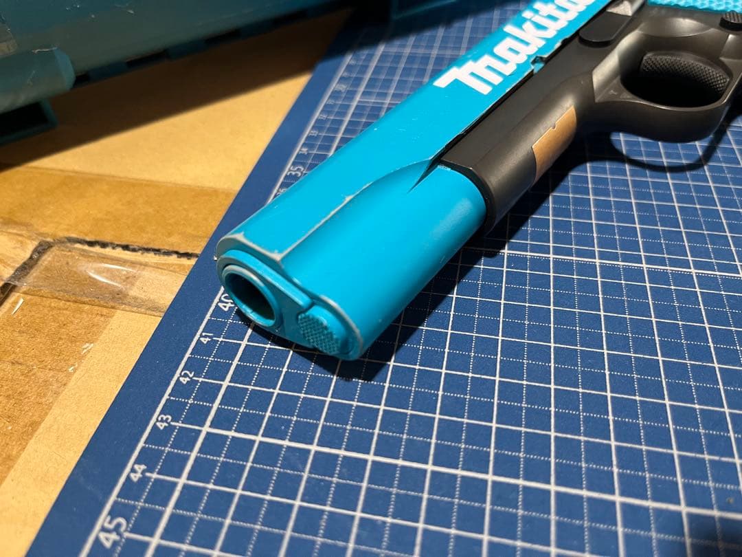 Marui Makitaカスタム ガスガン 専用ケース付き　ジャンク