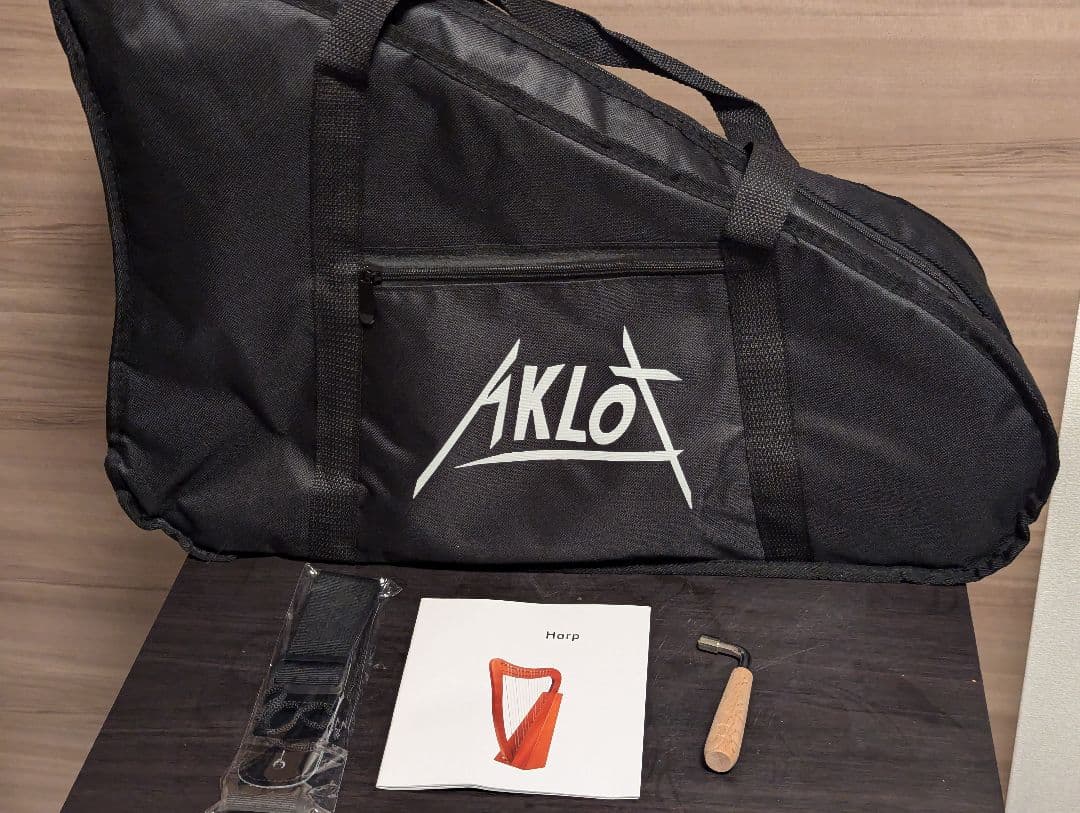 AKLOT 15弦ハープ ほぼ未使用