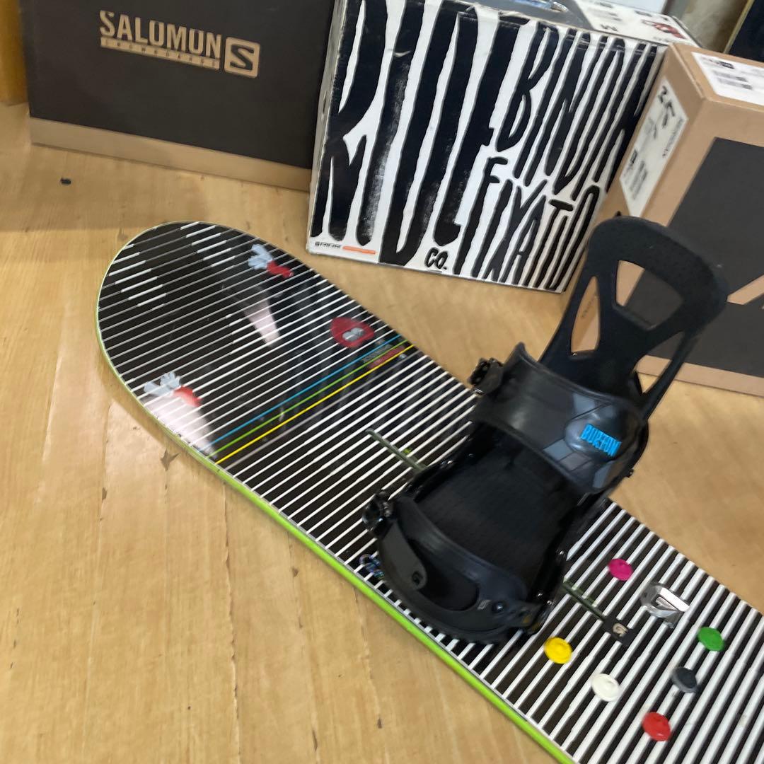 BURTON　バートン　スノーボード　フリースタイル　バインディング付