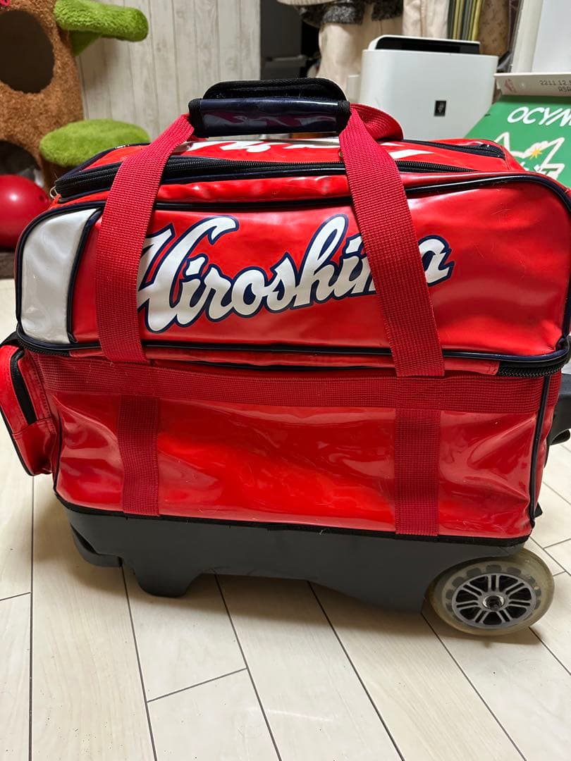 Brunswick ボウリング用2個入りバッグ 広島カープ