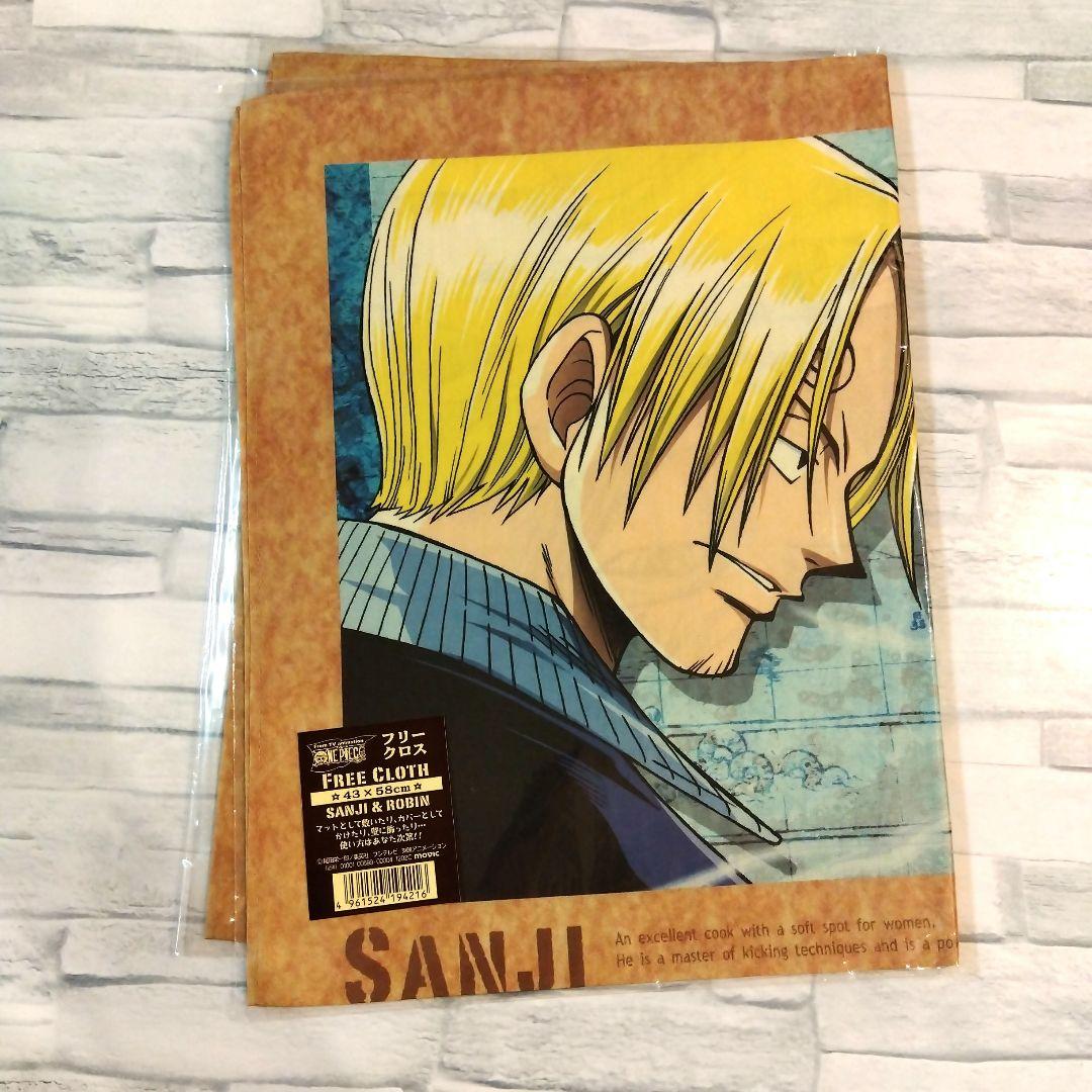 ONEPIECE サンジ ロビン フリークロス レトロ 当時物 レア 希少 布