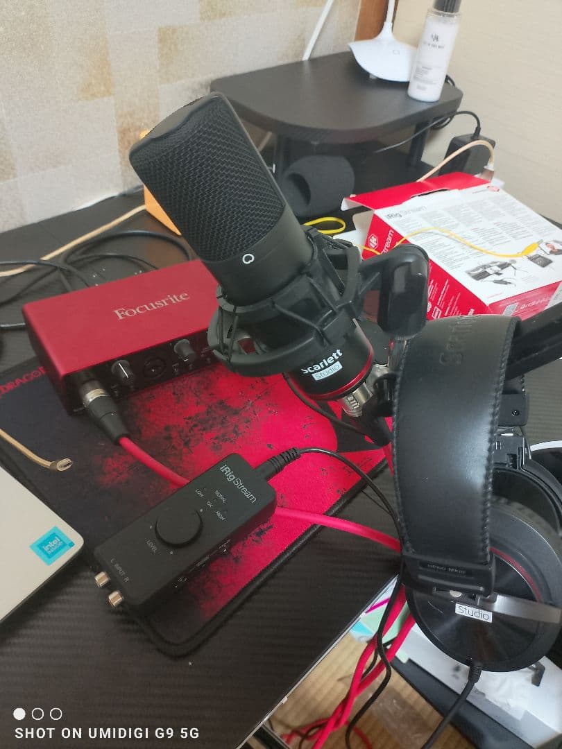 DJ機材 Focusrite Scarlett 2i2 Studio+irigstream