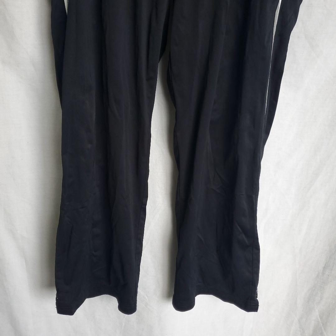 YONEX ナイロンパンツ 黒 ブラック ライン バトミントン 柄