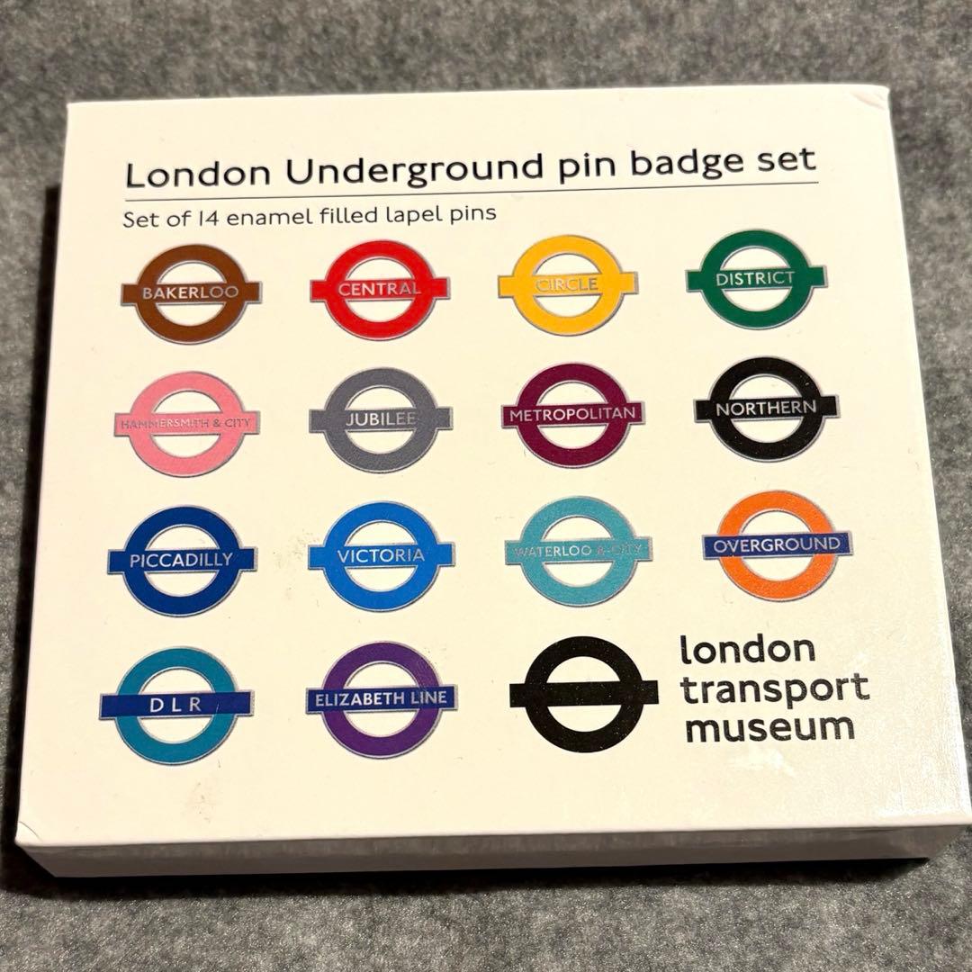 地下鉄 ピンズ14個セット ロンドン交通博物館