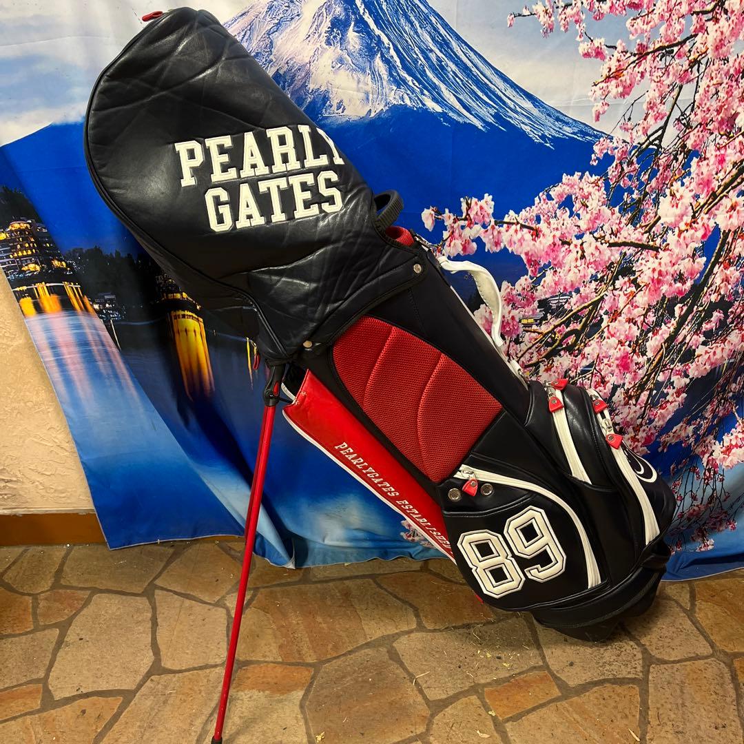 寶BT-1063 PEARLY GATES ネイビー スタンドキャディバッグ