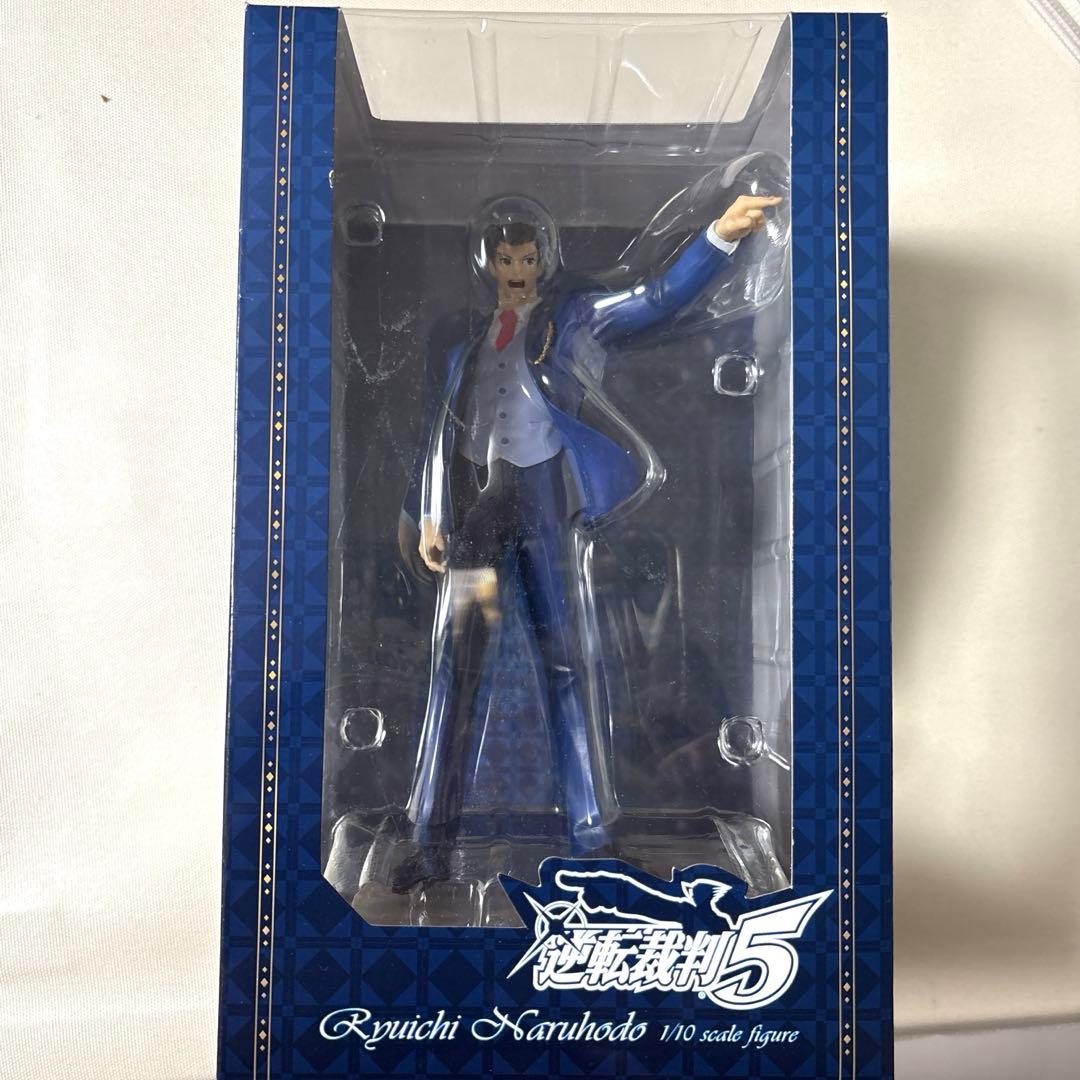 【美品】　逆転裁判5 成歩堂龍一 1/10フィギュア