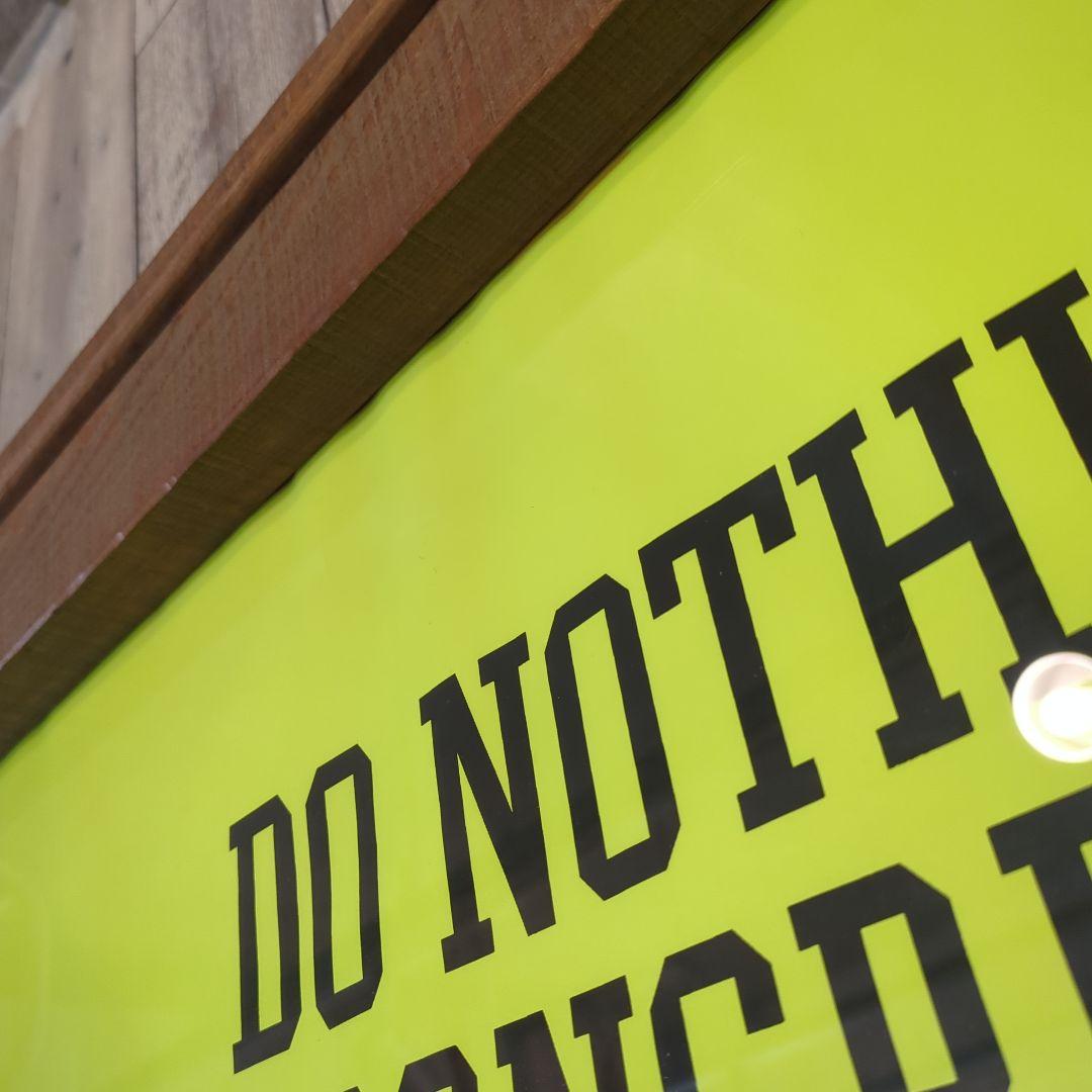 DO NOTHING CONGRESS 手刷りポスター　特大