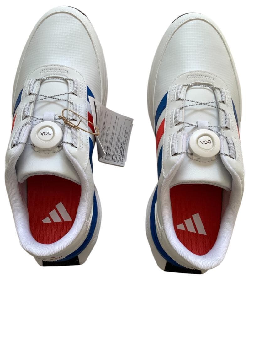 アディダス ゴルフ　BOA スパイクレス 鋲なし IF0290 adidas 白