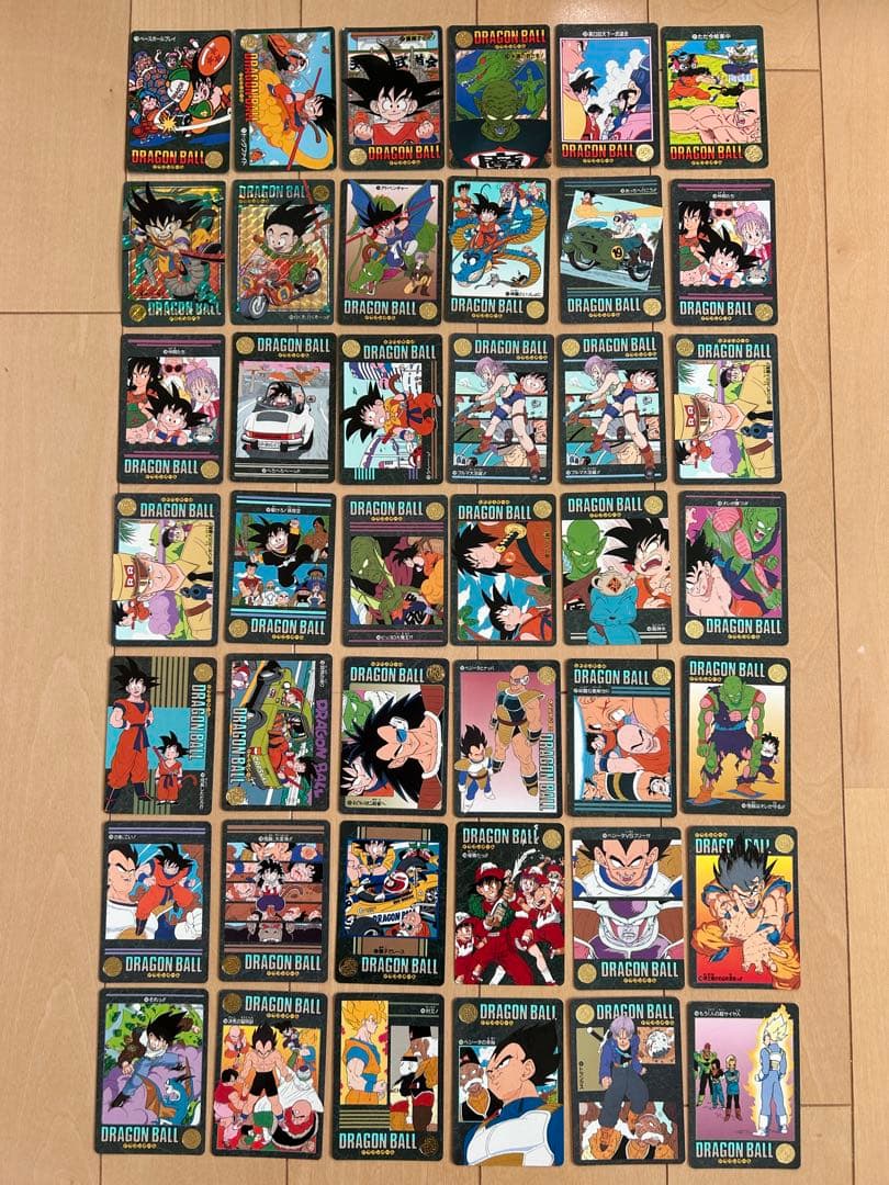 【レア】ドラゴンボール カードダス ビジュアルアドベンチャー 42枚 まとめ売り