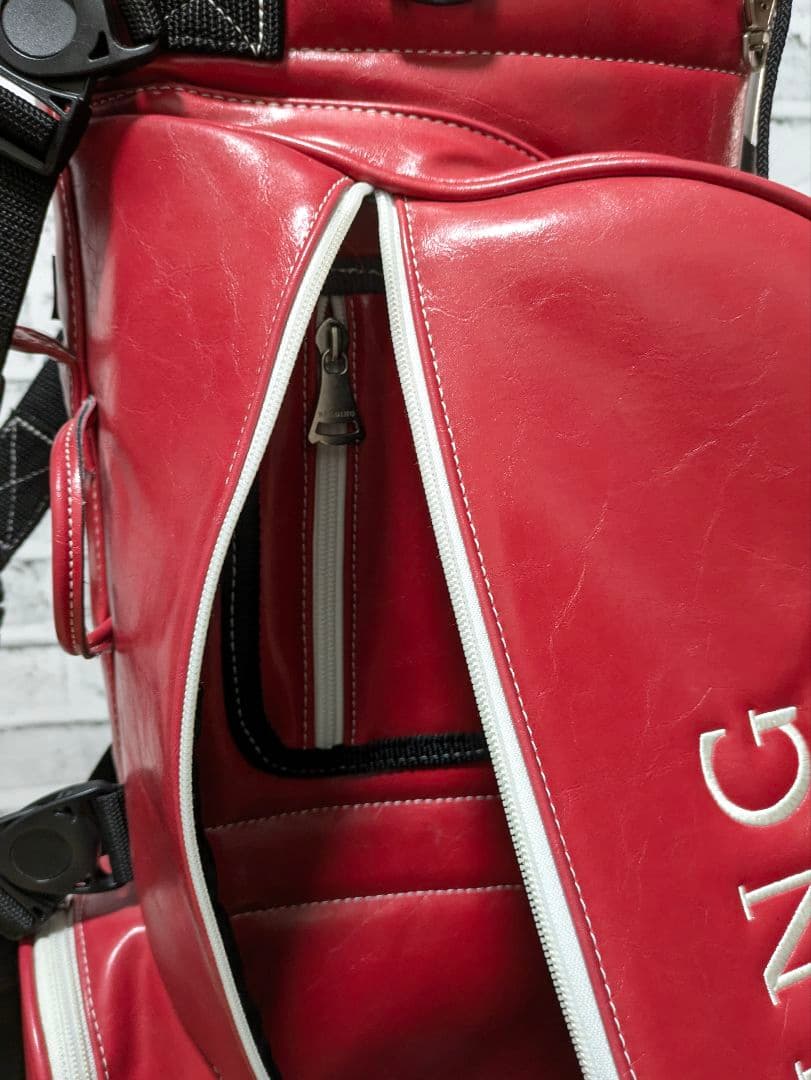 専用★ベルディング　キャディバック　スタンド式　レッド　赤