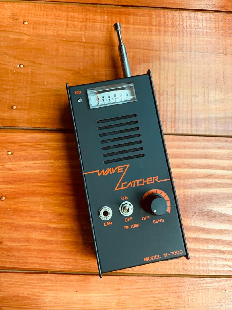【盗聴器 発見機】WAVE CATCHER MODEL M-7000 探知機