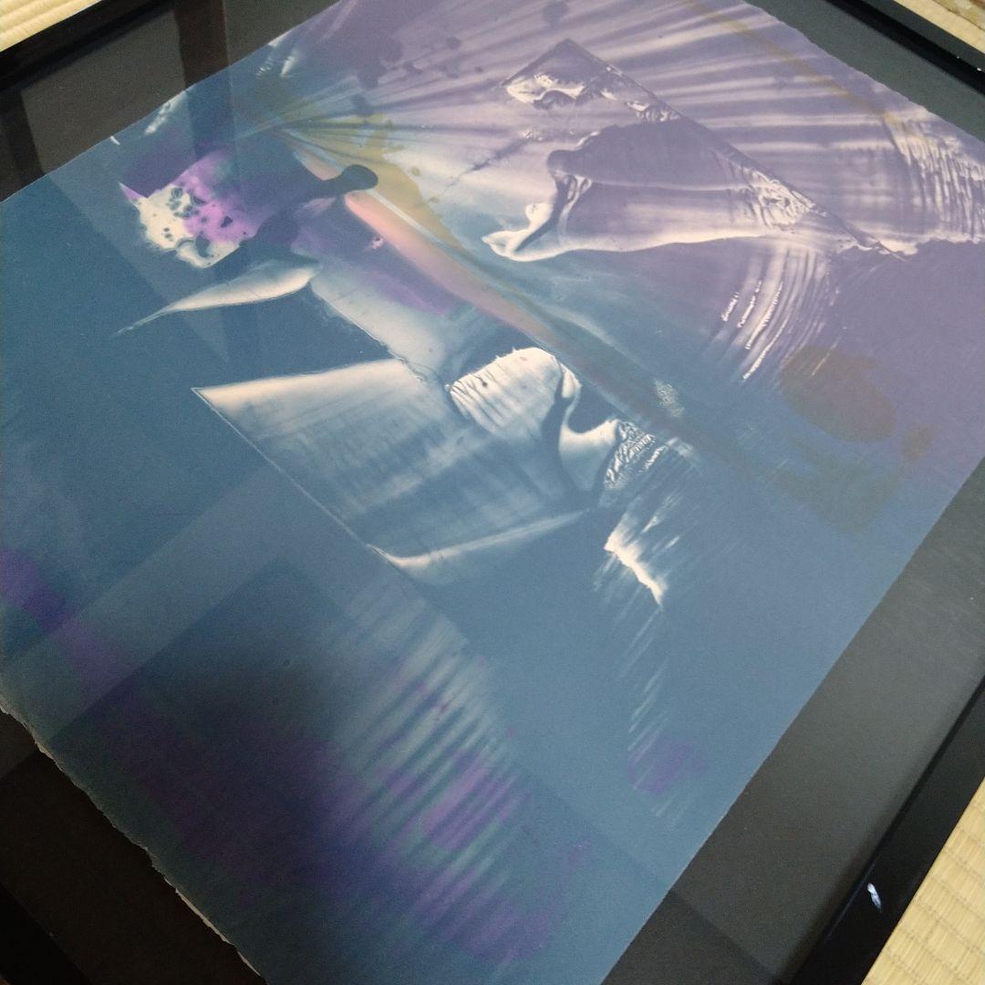 紫綬褒章受賞　【加納光於】　額装66×79cm　限定版